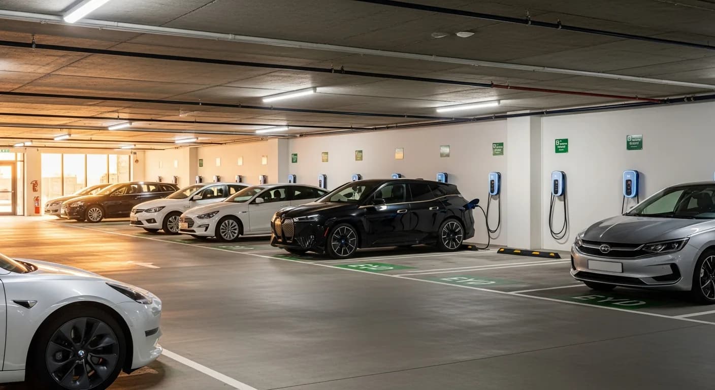 UB One EV charging installation